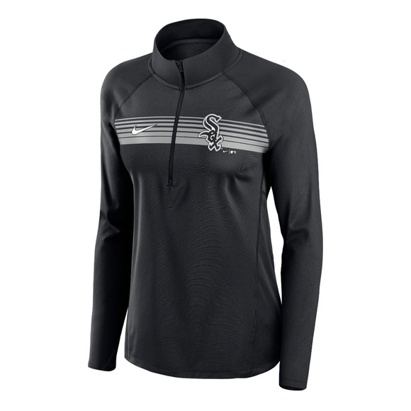 Chicago White Sox Nike Half Zip Pullover - Picture 2 of 12